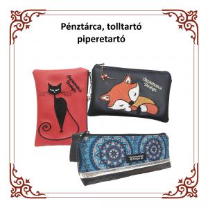 ► Pénztárca, Tolltartó, Piperetartó