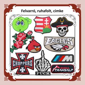 Felvarró, Ruhafolt, Ovisjel, Cimke