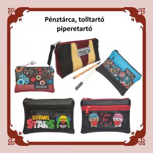 Pénztárca, Tolltartó, Piperetartó