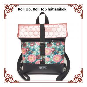 ►Roll top, Roll Up, Laptop hátizsák