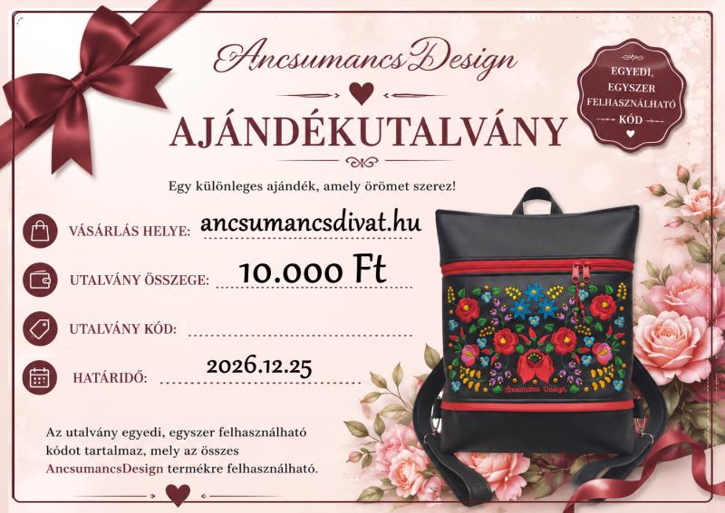 10000 Forint értékű Ajándékutalvány