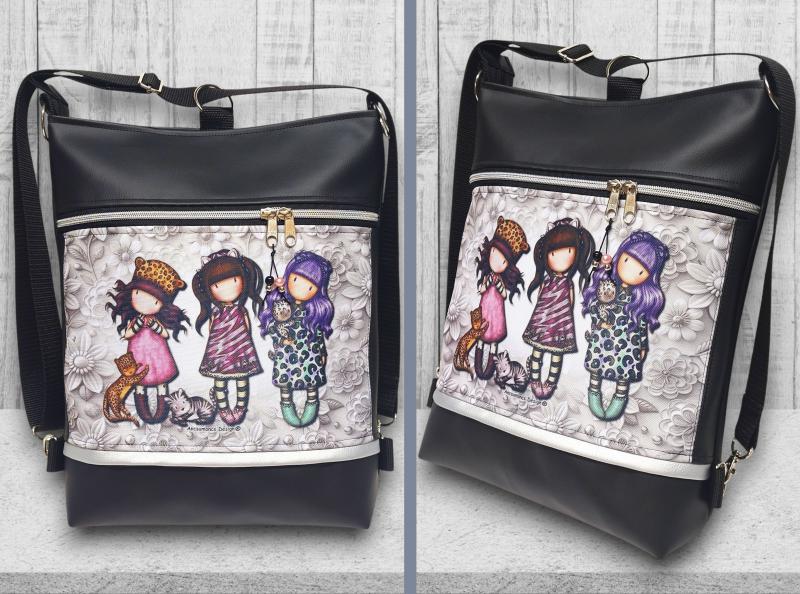 3 babygirl  3in1 univerzális hátizsák oldaltáska