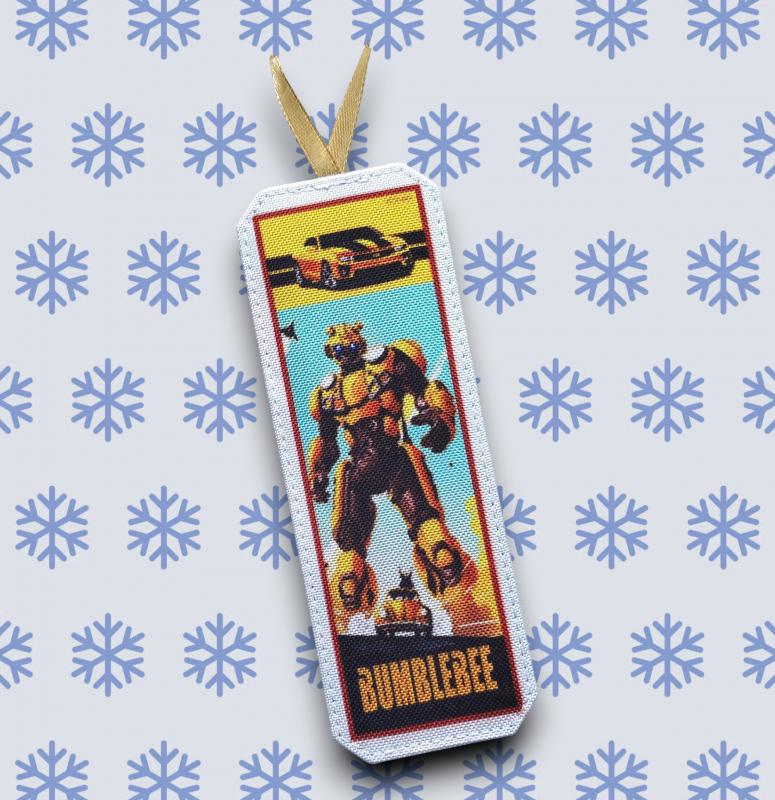 Designer cordura-bőr könyvjelző - Űrdongó