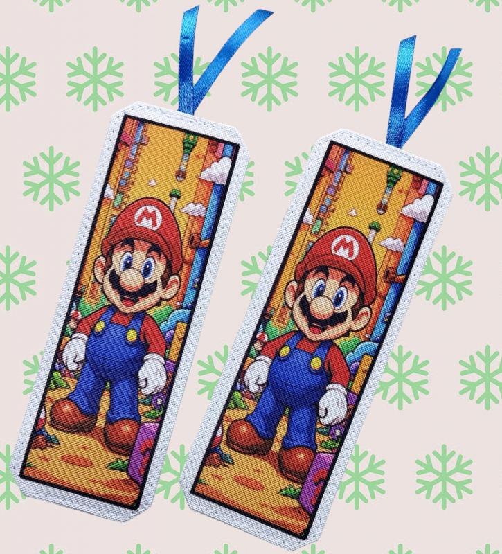 Designer könyvjelző - Mario