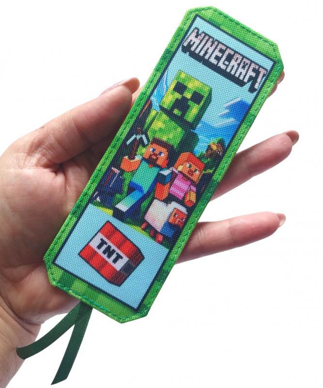 Designer könyvjelző - Minecraft 02