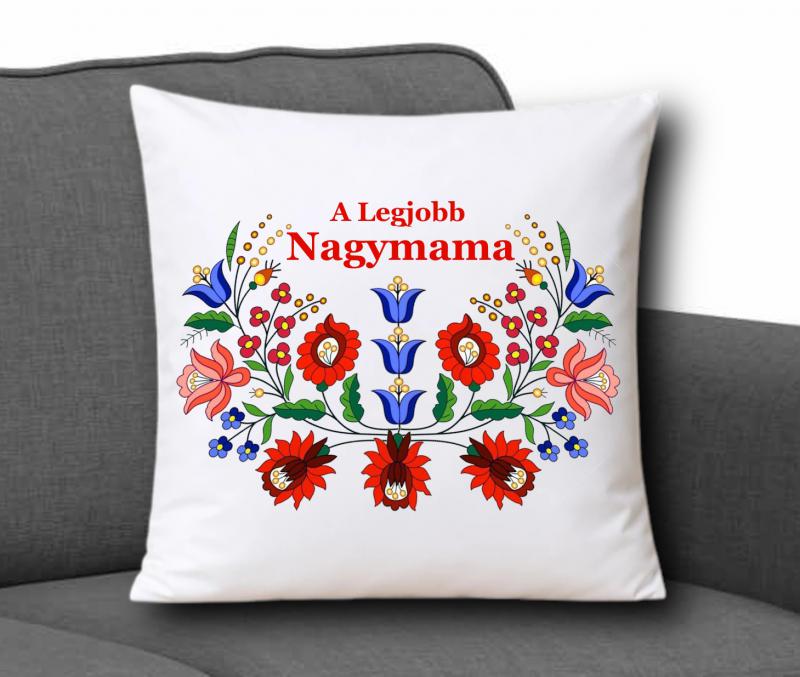 Díszpárna 35x35cm - A Legjobb Nagymama 002