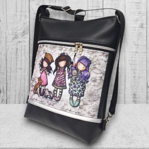 3 babygirl  3in1 univerzális hátizsák oldaltáska