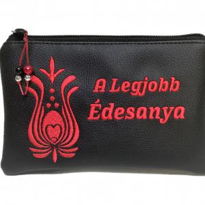 A Legjobb Édesanya Hímzett neszi,pénztárca,telótartó választható színben
