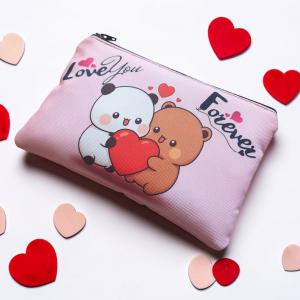 Cipzáras vízlepergető cordura tároló neszi 18x12cm - Bubu Dudu 01
