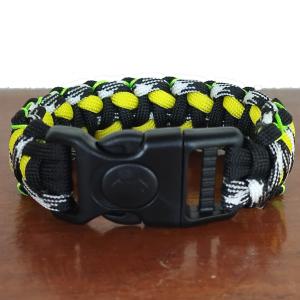 Designer túlélő paracord karkötő  biztonsági csattal DRAGON EYE STITCH SALAMANDER (csuklóméret 18-18,5cm)
