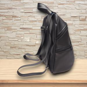 Fázós cica MAXIM BackPack L hátizsák textilbőr pántokkal 36x30x16