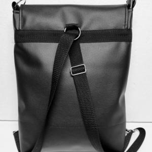 Fedélrészes 3in1 hátizsák univerzális táska ABC cordurával