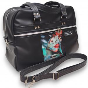 Fly Bag utazótáska kézipoggyász repülős méret 40x30x18 Vagány csajos