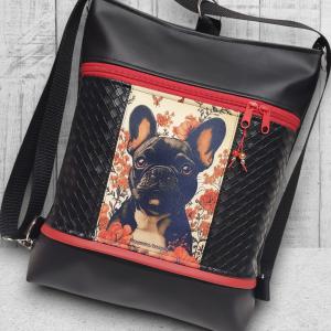 Francia bulldog 3in1 hátizsák univerzális táska