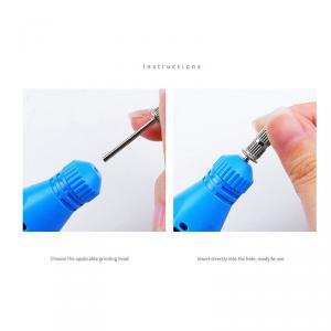 Hordozható mini körömcsiszológép