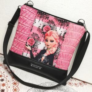 Jégvarázs Elza oldaltáska övtáska 25x24