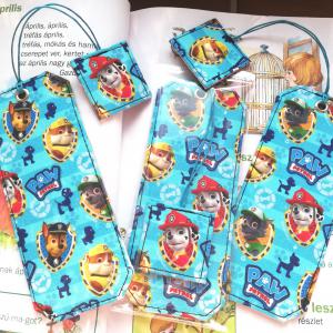 Mancs őrjárat fityegős könyvjelző