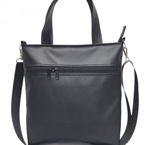 Melanie pakolós válltáska oldaltáska hátulzsebes kézifüllel - Elegáns 3D virágok