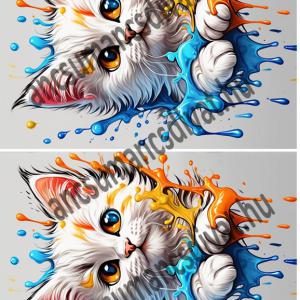 Pillangó 006 cordura textilpanel választható méretben