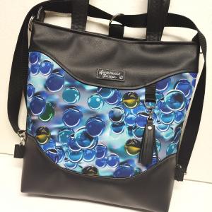 Üveggolyók 4in1 nagy csini univerzális táska hátizsák ívelt