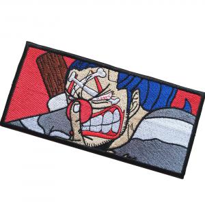 Vasalható varrható hímzett nagy felvarró Captain Buggy , Buggy kapitány 18x8,5cm