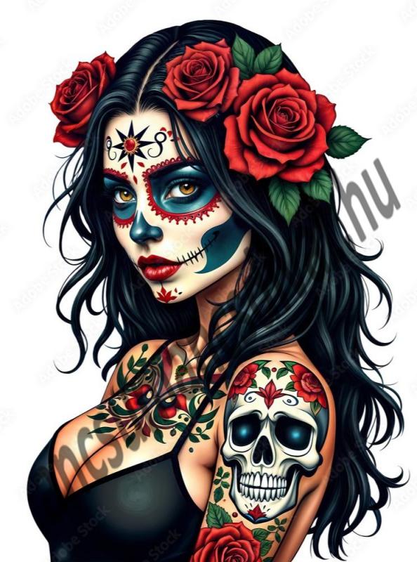 Fantasy girl 004 textilpanel választható méretben