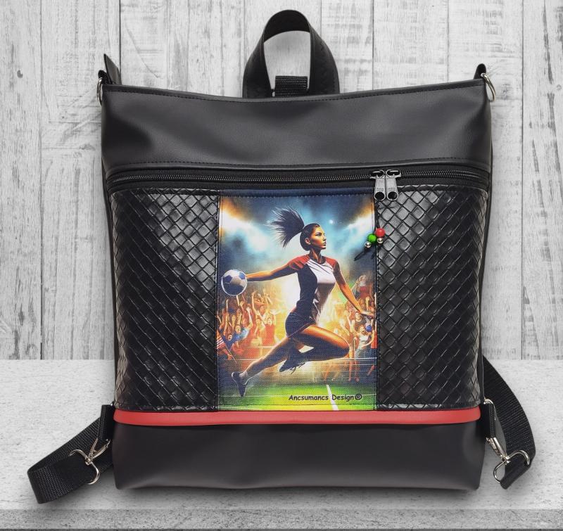 Kézilabda 3in1 nagy csini univerzális táska hátizsák