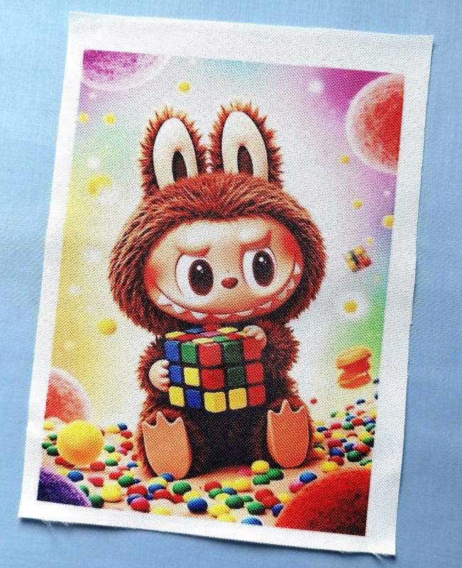 Labubu 001 cordura textilpanel választható méretben