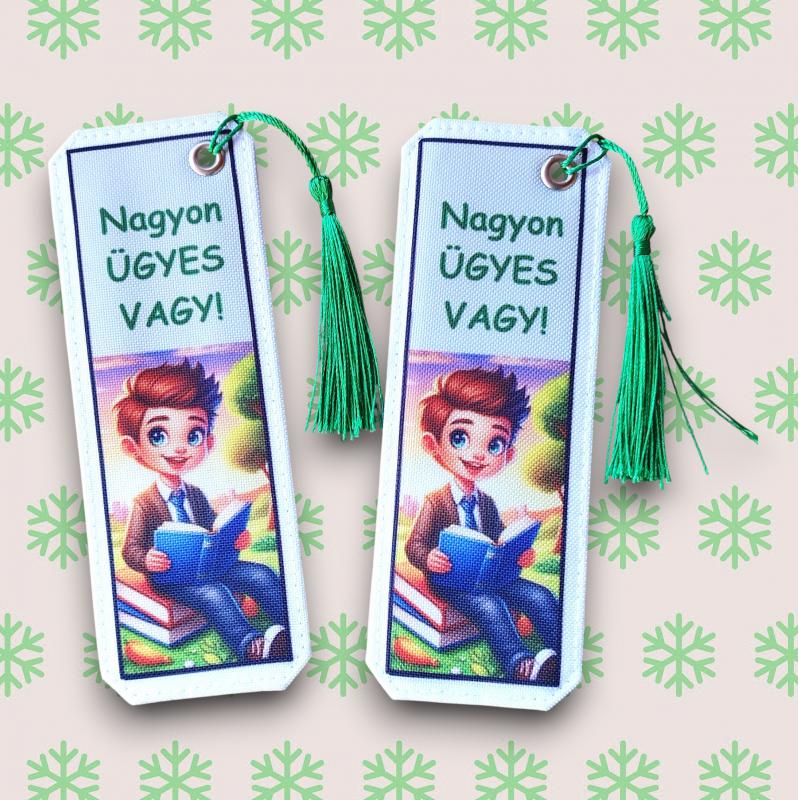 Motívációs könyvjelző - Fiú - Nagyon ügyes vagy!