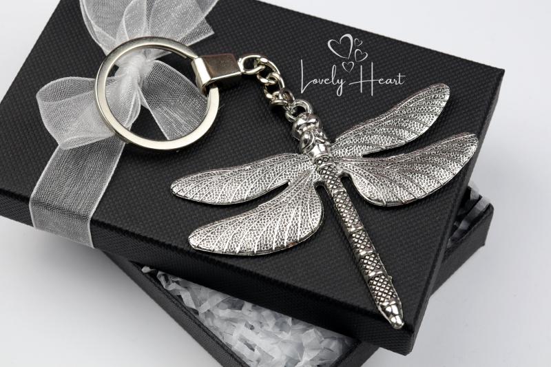 Nagy szitakötő kulcstartó táskadísz