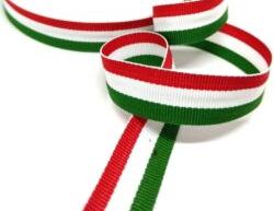 Nemzeti színű szövött kétoldalas szalag 23mm