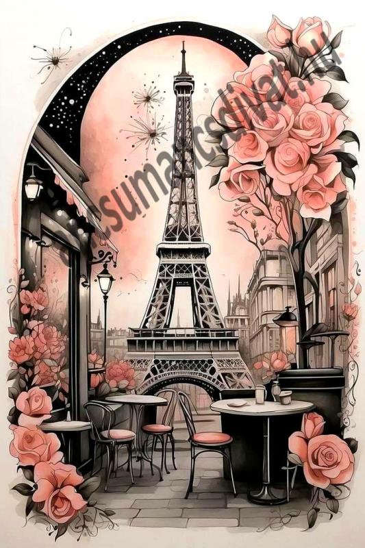 Párizs 001 cordura textilpanel választható méretben