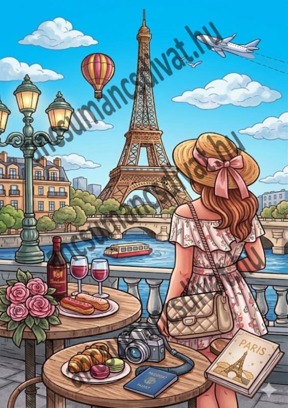 Párizs 004 cordura textilpanel választható méretben