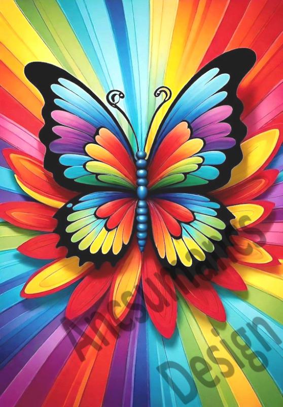 Pillangó 002 cordura textilpanel választható méretben