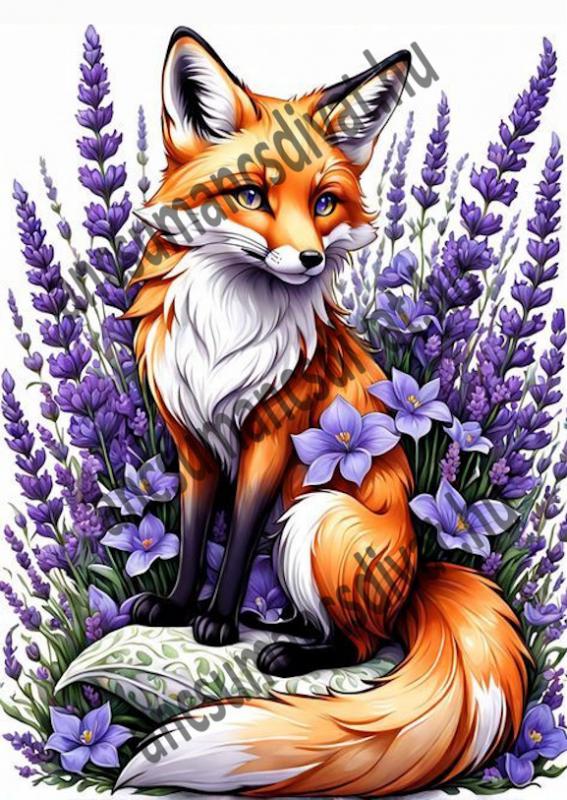 Róka 002 cordura textilpanel választható méretben