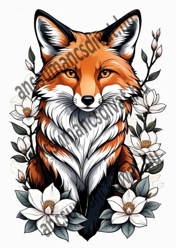 Róka 005 cordura textilpanel választható méretben