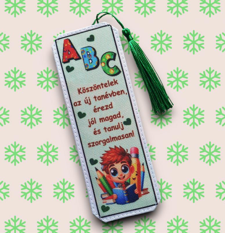 Tanévkezdés Motívációs könyvjelző - Fius- Köszöntelek az új tanévben