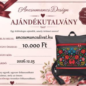 10000 Forint értékű Ajándékutalvány