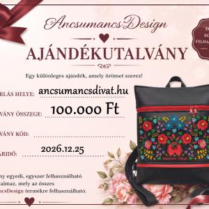 100000 Forint értékű Ajándékutalvány