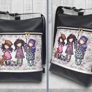 3 babygirl  3in1 univerzális hátizsák oldaltáska