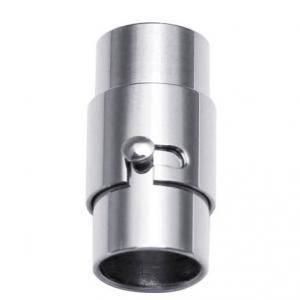 Bajonettzáras mágneses kapocs bőrkarkötőkhöz bőrszálhoz 10mm