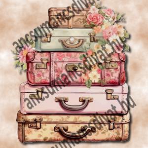 Bőrönd 001 cordura textilpanel választható méretben