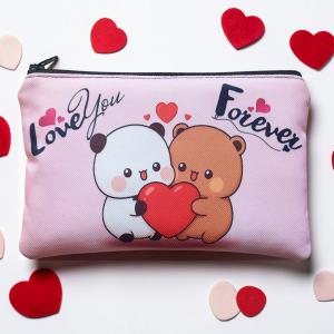 Cipzáras vízlepergető cordura tároló neszi 18x12cm - Bubu Dudu 01