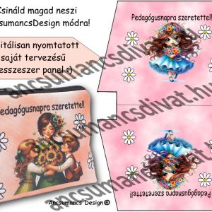 Csináld magad neszi! digitális nyomtatású gyöngyvászon nesszeszer panel - Pedagógusnapra02