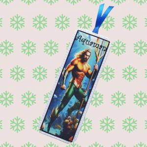 Designer könyvjelző - Aquaman01