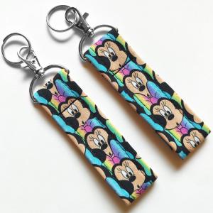 Disney Minnie minimal kulcstartó karabinerrel és karikával