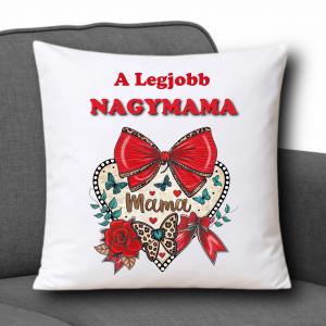 Díszpárna 35x35cm - A Legjobb Nagymama 001