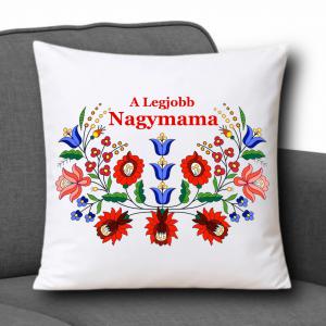 Díszpárna 35x35cm - A Legjobb Nagymama 002