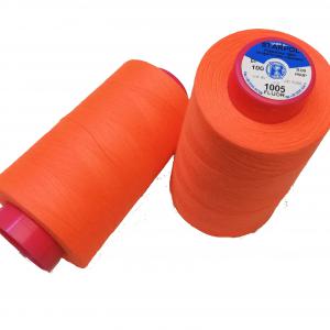 Fluoreszkáló neon narancs varrócérna 5000 méter