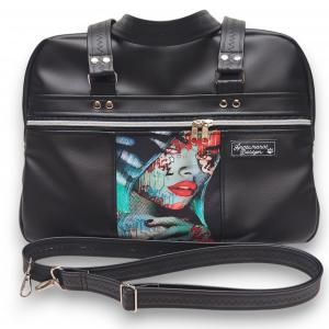Fly Bag utazótáska kézipoggyász repülős méret 40x30x18 Vagány csajos